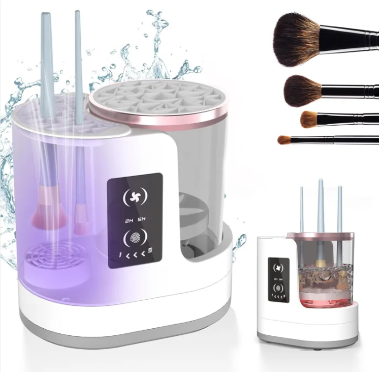 RosySpin™ 3-in-1 Electric Makeup Brush Cleaner - Wash, Dry & Store